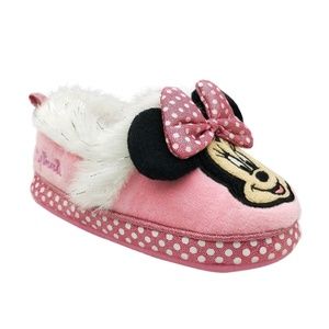 ladies minnie mouse slippers